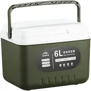 Small Ice Chest – Compact Cooler, Durable Box | 5.4 Quart Insulated Container for Hiking, Partys Beverage Storage, Fishing Lunch Carrier, Backyard BBQ, Portable Chilling Bin, Sports, Boat Outing