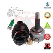 Front Axle Cv Joint Kit, Drive Shaft Suit TOYOTA Celica 1.8 16V TS (ZZT231_, (for: Toyota)