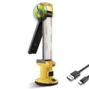 Rechargeable LED Work Light,1500 lumens underhood Light with Magnetic Base.Co...