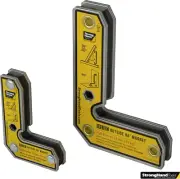 , Angle Magnetic Square Kit, Inside/Outside Magnets, Fixed Angle, 90° (30°, 60°)