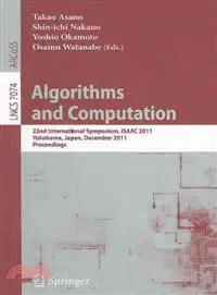 在飛比找三民網路書店優惠-Algorithms and Computation—22n
