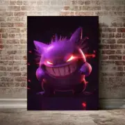 Monster Night Elf Gengar peripheral posters modern room decoration 55x80cm T