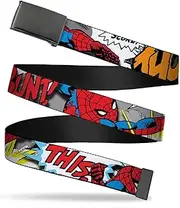 [Buckle-Down] Web Belt Spider-Man 1.25"