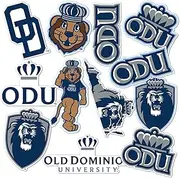 Desert Cactus Old Dominion University Sticker ODU Monarchs Vinyl Decal Laptop Water Bottle Car Scrapbook Sheet (Type A-2)