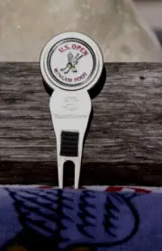 US Open Winged Foot Divot Tool & Ball Marker - Ahead Nickel Divot Tool