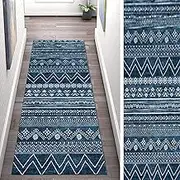 Carpet Runner Rug for Hallway Non Slip，Soft Easy to Clean Bedroom Area Rug，Rubber Backing Doormat Runner 1m/2m/3m/4m/5m/6m Extra Long Carpet(3.3ft×6.6ft/100×200cm)