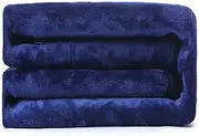 Electric Heated Throw Rug 9 Smart Heat Settings Snuggle Blanket Timer Control AU Plug 160cmx130cm (Blue)