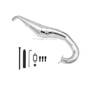Metal Side Exhaust Pipe Kit IN US For 1/5 Hpi ROVAN King Motor Baja 5b SS Rc