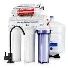 iSpring RCC7AK-UVBLK NSF Certified 7-Stage Reverse Osmosis System Alkaline+UV