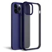 ZUSLAB iPhone 12 Mini 5.4" Case SR Fusion Full Protection Protective Hard Back Cover for Apple - Matte Blue