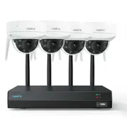 Reolink 12-Channel Wi-Fi 6 4K UHD Security System IK10 Vandal-Proof RLK12-843WV4