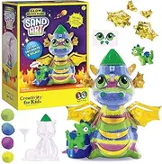 Creativity for Kids Sand Art Kit for Kids: Dragon - Arts and Crafts for Kids Ages 6-8+, Small Gifts for Kids