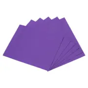 6 Pack 10.83 x 8.46" 1.7mm Thickness EVA Foam Sheets for Arts Purple