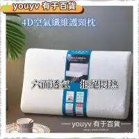 在飛比找蝦皮購物優惠-台灣出貨✔空氣纖維枕 4D透氣頸椎枕 睡枕 空氣枕頭 枕芯 