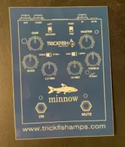 Trickfish “Minnow” Amplification Sticker / Decal