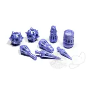 CL PolyHero Dice - Warrior 8 Dice Set Ghost Knight