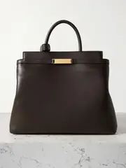 [BALLY] BALLY - Decò Daily Leather Tote - Dark brown - One size One size Brown