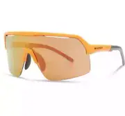 Madison Crypto Air Cycling Sunglasses 3 pack Changeable Lens Mango Orange Frame