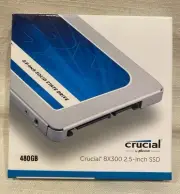 Crucial BX300 480GB 3D NAND SATA 2.5 Inch hard drive - NIB SEALED