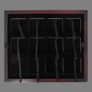 Tetra / 2 x 2 Tray for Dispay Box Mahogany Matte Finish