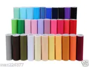 200 yds 6" roll Tulle Fabric Wedding Tutu U pick colors LOT 8 spools of 25 yards