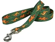 Yellow Dog Design Fire Breathing Dragon Dog Leash 3/8" Wide and 5' (60") Long, X-Large
