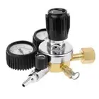 CO2 Regulator Keg Beer Regulator for Gas 0-3000PSI (Dual Gauge) Dioxide Reducer