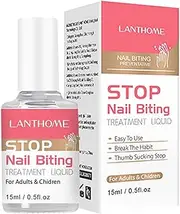 5 Stop Nail Biting Polish,Stop Deterrents Nail Polish Treats for Kid | No Bite Nail Polish to Help Quit Nail Biting Thumb Sucking for Ages 3+-Year-