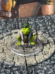 Bullywug Royal D&D Miniature Dungeons Dragons Snowbound 42 npc wizard noble