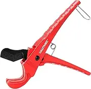 HAUTMEC PEX Pipe and Tubing Cutter for Cutting 36mm PVC, CPVC, PPR, PEX, Rubber Hose and Plumbing Pipes, Ideal for Home Work, Handymen and Plumbers HT0256