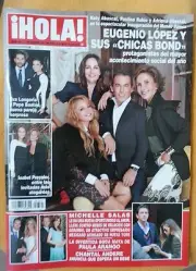 HOLA Magazine #361 Paulina Rubio Eva Longoria Prince Charles November 27, 2013
