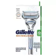 Gillette Skinguard Manual Razor + 2 Blade Refills