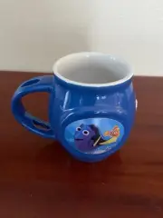 Disney Store Pixar Finding Nemo Dory Coffee Mug Cup Ceramic Blue