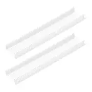 2000pcs 15mm Tag Pins Tagging Barbs Fasteners Tag Attachments for Clothes White