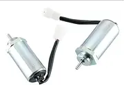 1PC 12V Fuel Shut Off Solenoid 897329-5680/185206401, Compatible for 3LD1/3LD2/4LE1 Diesel Engines & SK75-8 Machinery, Fuel Solenoid Assembly