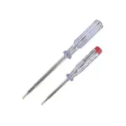 2pc VOLTAGE TESTER ELECTRICAL TEST SCREWDRIVER CIRCUIT TESTER