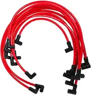 9-Pack 10.5mm Spark Plug Wire Set Replacement for HEI SBC BBC 350 383 454 Electronic