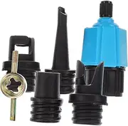 Didiseaon 1Set Multi Function Pump Adaptor for Paddle Boards and Inflatables Durable Air Pump Connector with Strong Sealing Easy Conversion to Standard Valve Compatible with Various Electric