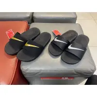 在飛比找蝦皮購物優惠-NIKE KAWA SLIDE 拖鞋 海綿 大童款 軟底 兩