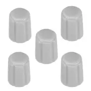 5pcs,D type 6mm Potentiometer Control Knobs For Guitar Volume Tone Knobs Grey