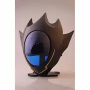 In US Stock Code Geass Lelouch Helmet ZERO Cosplay Props Adult FRP Acrylic Mask