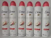 6 x Dove Antiperspirant Deodorant Go Fresh Apple & White Tea Scent 220ml NEW