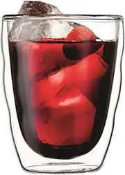 BODUM Double Wall Glass, Pilatus 2 pcs, 350ml, 10485-10, Transparent, Medium