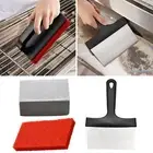 Non-bristle Grill Cleaner Pad Heavy Duty Griddle Kit with 20 Scouring Pads 3