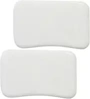 SAFIGLE 2pcs Scraping Board Stone Massage Face Massage Tool Massage Scraper Stone for Face Scraping Massage Board Massage Stick Body Tool Jade White