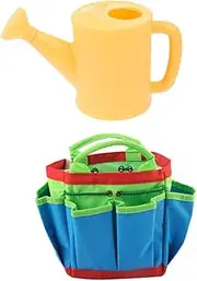 Kisangel 1 Set Gardening Tool Kit of Outdoor Cloth Bag Watering Pot for Lightweight Farming Tools for Planting Flowers Vegetables for Boys