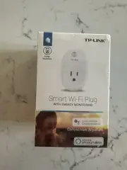 TP Link Smart Wi-Fi Plug HS100 with Energy Monitoring NIB NEW