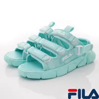 在飛比找PChome24h購物優惠-【FILA】頂級童鞋-休閒運動涼鞋-3-S418V-331水