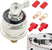 Battery Isolator On-Off for Car - High Current Vehicles Battery Cut Off 300A,Heavy-Duty Heat Shrink, Replacement Gadgets, Repairing Accessories for Car