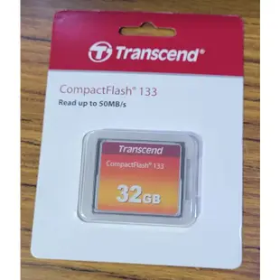 ...點子電腦-北投...全新盒裝◎創見Transcend◎133X倍速 32G CF記憶卡，只賣990元